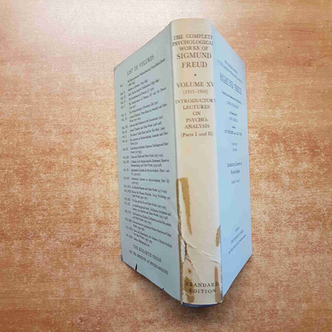 FREUD Introductory lectures on psycho-analysis PART I and II THE HOGARTH PRESS