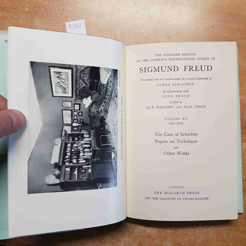 FREUD The case of Schreber, Papers on technique and other work THE HOGARTH PRESS