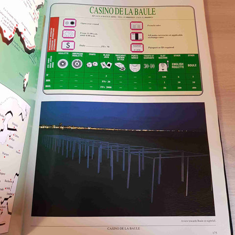 LES CATHEDRALES DU JEU GUIDE DES JEUX ET DES CASINOS D'EUROPE 1992le cattedrali