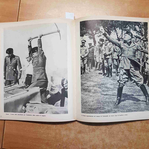 MUSSOLINI CENTO ISTANTANEE 1984 CO.LI.PA PATAVINA fascismo fascio duce