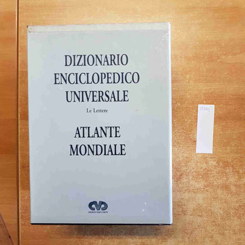 DIZIONARIO ENCICLOPEDICO UNIVERSALE LE LETTERE + ATLANTE MONDIALE ERACLEA CVD
