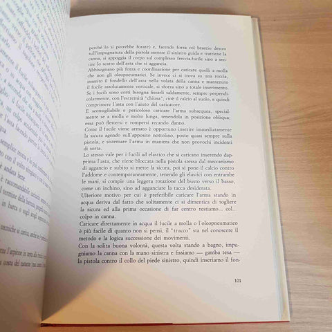 IL LIBRO DELLA PESCA SUB immersioni GIANCLETO TOSCHI 1976 DE VECCHI EDITORE