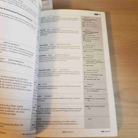 OXFORD DICTIONARY OF BUSINESS ENGLISH FOR LEARNERS OF ENGLISH - 1993