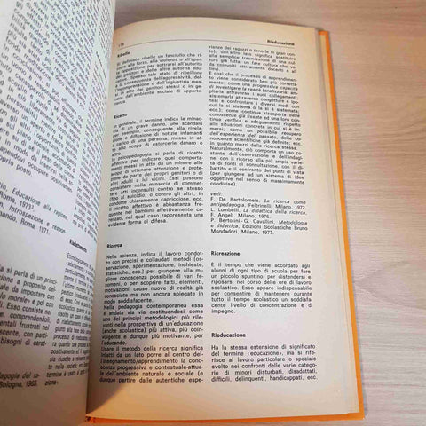 DIZIONARIO DI PSICO-SOCIO-PEDAGOGIA - PIERO BERTOLINI - BRUNO MONDADORI - 1980