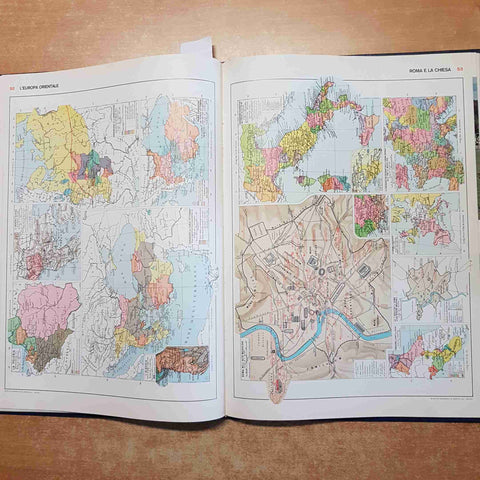 ATLANTE STORICO ILLUSTRATO DE AGOSTINI 1974
