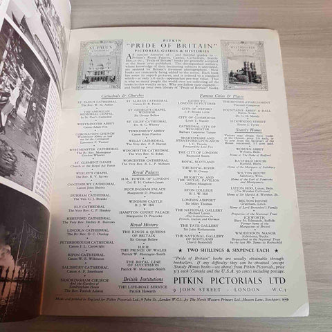 THE PICTORIAL HISTORY OF ETON COLLEGE by B.J.W. HILL - PITKIN BOOKS
