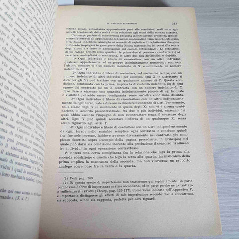 ECONOMIA PURA VOLUME QUARTO - NUOVA COLLANA DI ECONOMISTI - UNIONE TIPOGRAFICO
