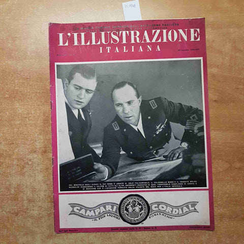 L'ILLUSTRAZIONE ITALIANA 30/01/1938 fascismo duce aviazione fascista biseo