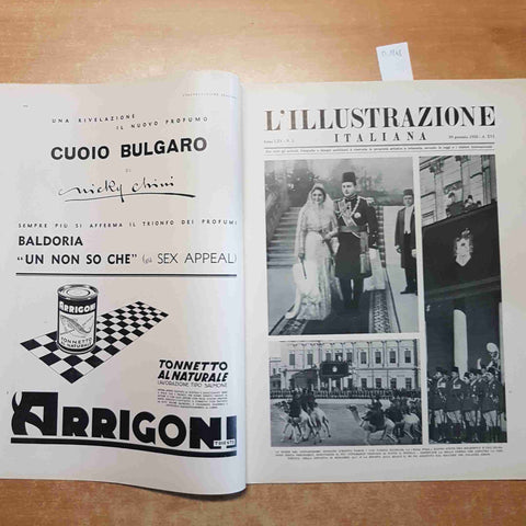 L'ILLUSTRAZIONE ITALIANA 30/01/1938 fascismo duce aviazione fascista biseo