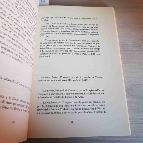 CASTEL TENNO E LE SUE VILLE NELL'ETA' DEL RINASCIMENTO - CARLO MENOTTI - 1983