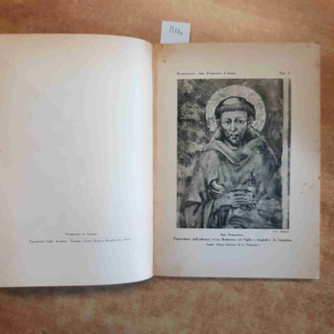 SAN FRANCESCO i grandi italiani BIOGRAFIA di PIERO BARGELLINI 1941 UTET