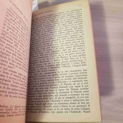 LA FINE DI ATLANTIDE NUOVE SCOPERTE - J. V. LUCE - NEWTON COMPTON  -1977