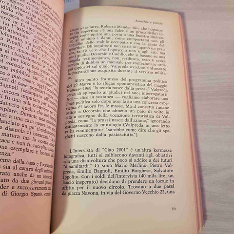 VALPREDA PROCESSO AL PROCESSO - MARCO FINI, ANDREA BARBERI - FELTRINELLI - 1972