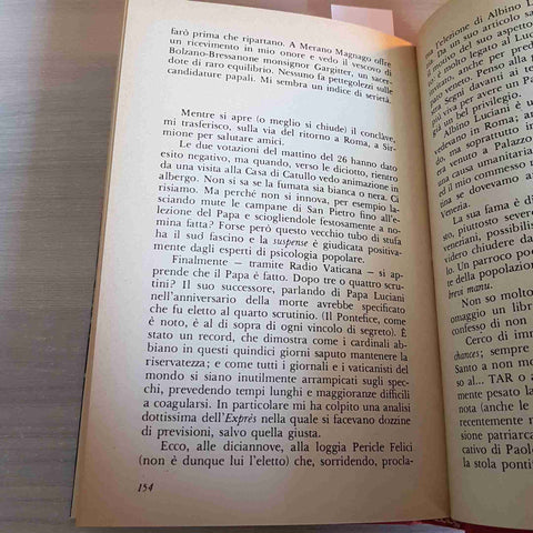 A OGNI MORTE DI PAPA I PAPI CHE HO CONOSCIUTO - GIULIO ANDREOTTI - 1980 CDE