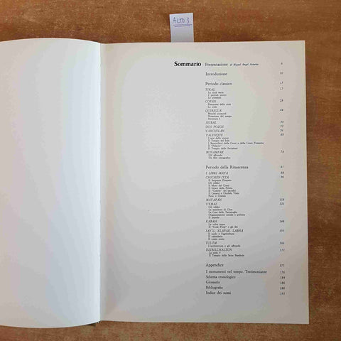 CITTA' MAYA TULUM TIKAL UXMAL -grandi monumenti MONDADORI 1974 IVANOFF ASTURIAS