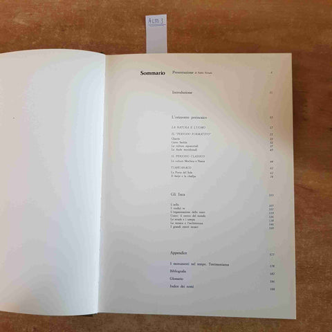 CIVILTA' ANDINE chavin ande ayllu -grandi monumenti MONDADORI 1974 PABLO NERUDA