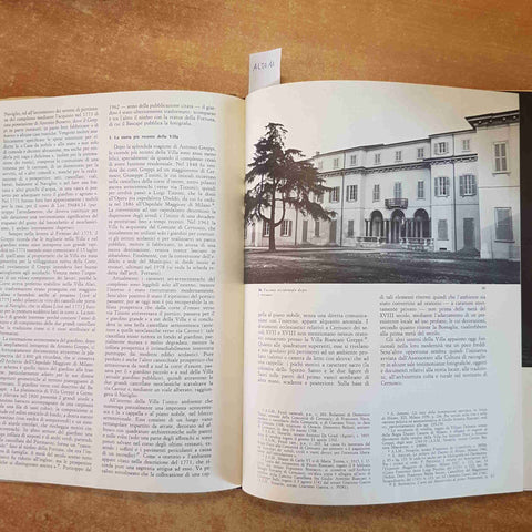 CERNUSCO SUL NAVIGLIO VILLE E CASCINE coppa ferrario 1980 garzanti VILLA GREPPI