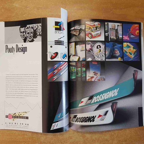 LE GUIDE 1986 DES BUREAUX DE CREATION GRAPHIQUE DE DESIGN ET DE STYLE PEC/BaT