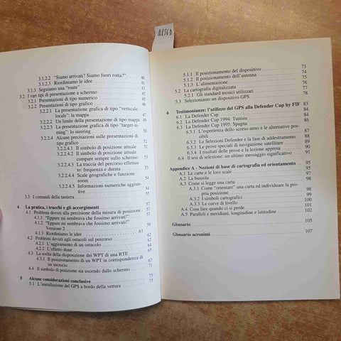GPS GLOBAL POSITIONING SYSTEM per escursionisti HOEPLI 1999 LORENZANI VENTURI