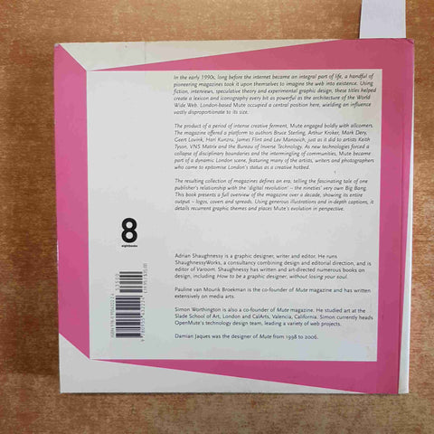 MUTE MAGAZINE GRAPHIC DESIGN Adrian Shaughnessy EIGHTBOOKS 2008 grafica design