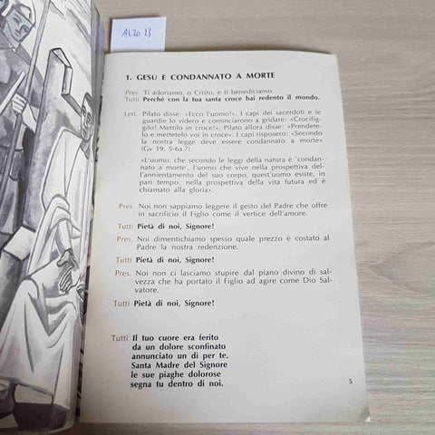 VIA CRUCIS CON GIOVANNI PAOLO II - EDITRICE ANCORA - 1986