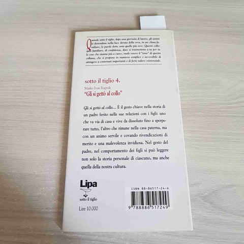 GLI SI GETTO' AL COLLO lectio divina sulla parabola del padre MARKO RUPNIK LIPA
