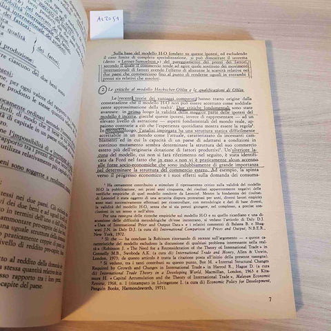 NUOVE TEORIE DEL COMMERCIO INTERNAZIONALE - MASSIMO ROCCAS - ETAS LIBRI - 1977