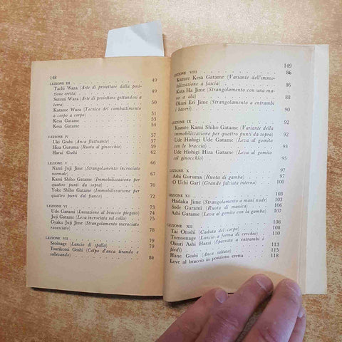 IL VERO JUDO manuale che insegna le tecniche della lotta difensiva M.G. HARVEY