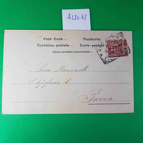 CARTOLINA ANCONA CATTEDRALE 1903 VIAGGIATA SCRITTA