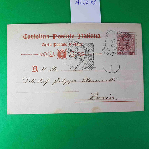 CARTOLINA BAGNI MONTECATINI SORGENTE STABILIMENTO TORRETTA 1903 VIAGGIATA
