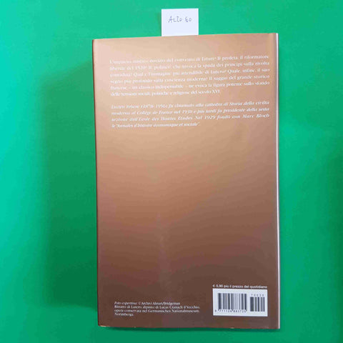 MARTIN LUTERO - LUCIEN FEBVRE biblioteca storica IL GIORNALE