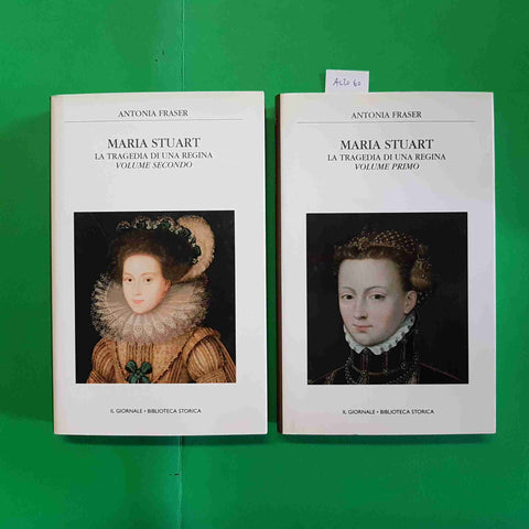 MARIA STUART LA TRAGEDIA DI UNA REGINA 2 volumi biblioteca storica FRASER ANTONI