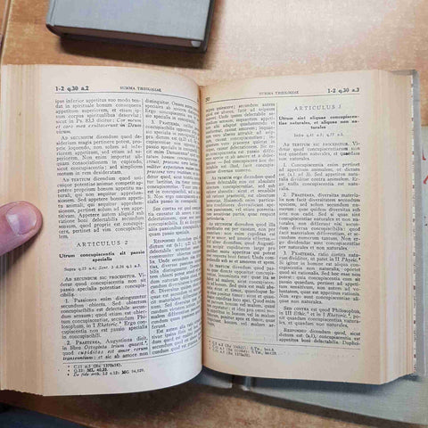 SANCTI THOMAE AQUINATIS Summa Theologiae 5 TOMI MATRITI 1955 autores cristianos