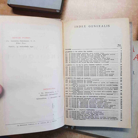 SANCTI THOMAE AQUINATIS Summa Theologiae 5 TOMI MATRITI 1955 autores cristianos
