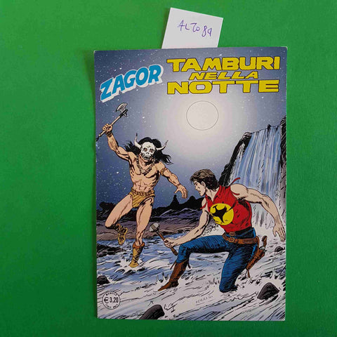CARTOLINA POSTALE ZAGOR TAMBURI NELLA NOTTE BONELLI 2015 GUIDO NOLITTA GALLIENO