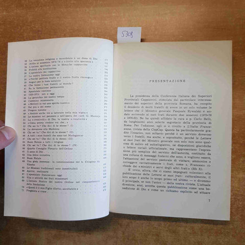 PASQUALE RYWALSKI LETTERE AI SUOI FRTI 1970-1982 Carlo Belli ITALIA FRANCESCANA