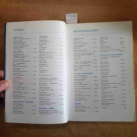 CODE THE LANGUAGE OF OUR TIME law code art life ARS ELECTONICA 2003 HATJE CANTZ