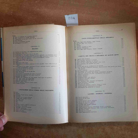 FISICA SPERIMENTALE E APPLICATA volume primo GAETANO CASTELFRANCHI 1968 HOEPLI
