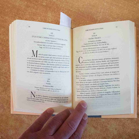 I LIBRI CHE HANNO FATTO L'ITALIA biblioteca FELICE LE MONNIER 1994 A. ANDREANI
