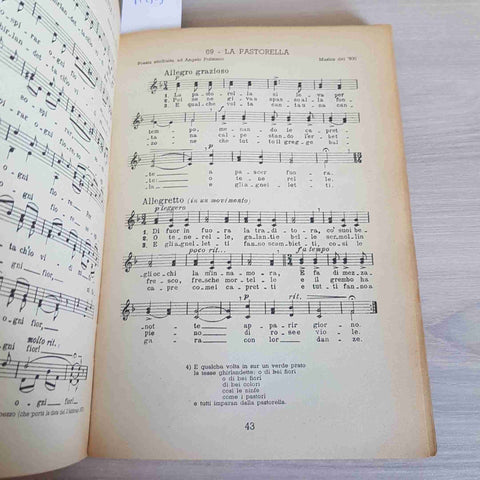 NUOVO CANZONIERE ITALIANO - ACHILLE SCHINELLI - CARLO SIGNORELLI EDITORE - 1956