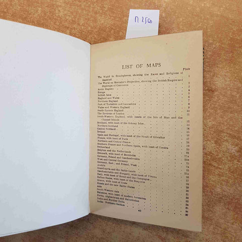 AN ATLAS OF THE WORLD 1928 GEORGE PHILIP ROBERT RIVIERE & SON 80 PLATE