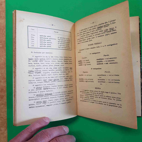 IL LATINO NEL TERZO TRIMESTRE DEL PRIMO ANNO SCUOLA MEDIA 1941 L. STELLA PARAVIA