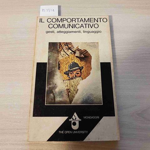 IL COMPORTAMENTO COMUNICATIVO GESTI ATTEGGIAMENTI LINGUAGGIO - MONDADORI - 1980