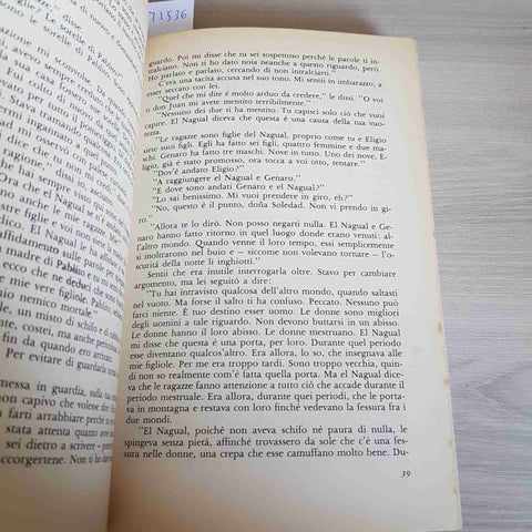 IL SECONDO ANELLO DEL POTERE - CARLOS CASTANEDA - 1°ED. - RIZZOLI - 1978