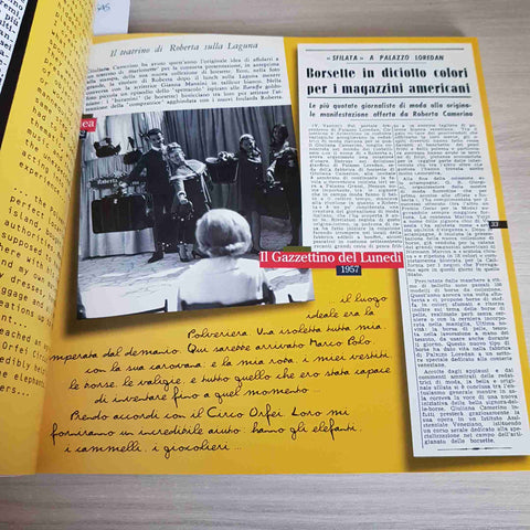THE ART OF ELEGANCE ROBERTA DI CAMERINO - SILVANA EDITORIALE - 1998