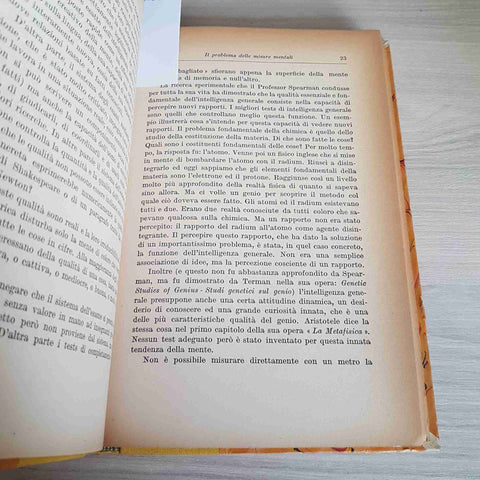 UNA PSICOLOGIA UMANA DELL'EDUCAZIONE - JAIME CASTIELLO -SOCIETA' EDITRICE-1955