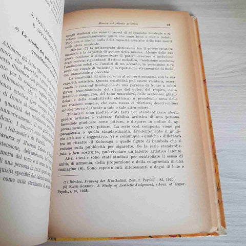 UNA PSICOLOGIA UMANA DELL'EDUCAZIONE - JAIME CASTIELLO -SOCIETA' EDITRICE-1955