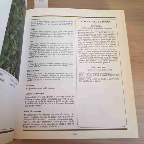 SCOPRIRE RICONOSCERE USARE LE ERBE - FABBRI EDITORI 1997 molte scritte a penna!
