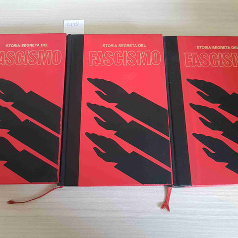 STORIA SEGRETA DEL FASCISMO 3 volumi MASSIMO INFANTE - FERNI - 1974