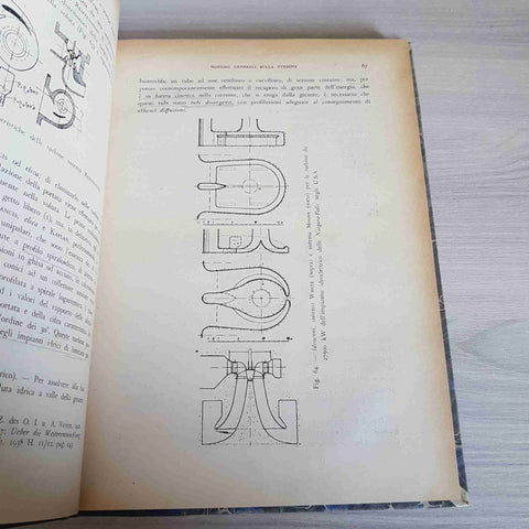LE MACCHINE IDRAULICHE NOZIONI TEORICHE E DESCRITTIVE - MARIO MEDICI -CEDAM-1944